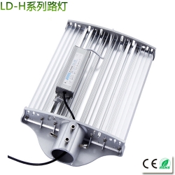 High-power LED street light 42-112W flat