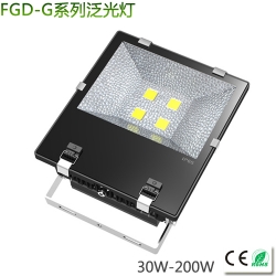 LED floodlight 30w-200W cooling fins